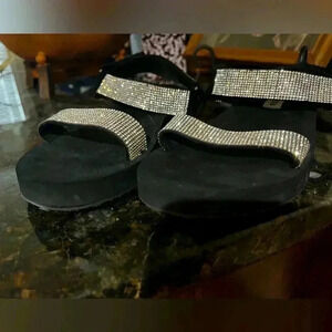 STEVE MADDEN BLING BLING SANDALS ** SEE DESCRIPTION **